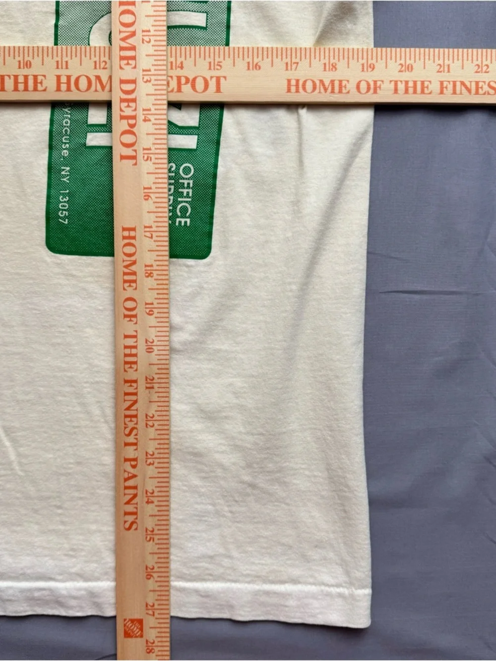 Vintage‎ Fruit of the Loom Ianuzzi Office Supply Graphic White Men's T-Shirt L